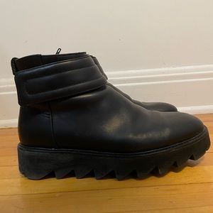 H&M Studio 2016 - Black leather platform boots